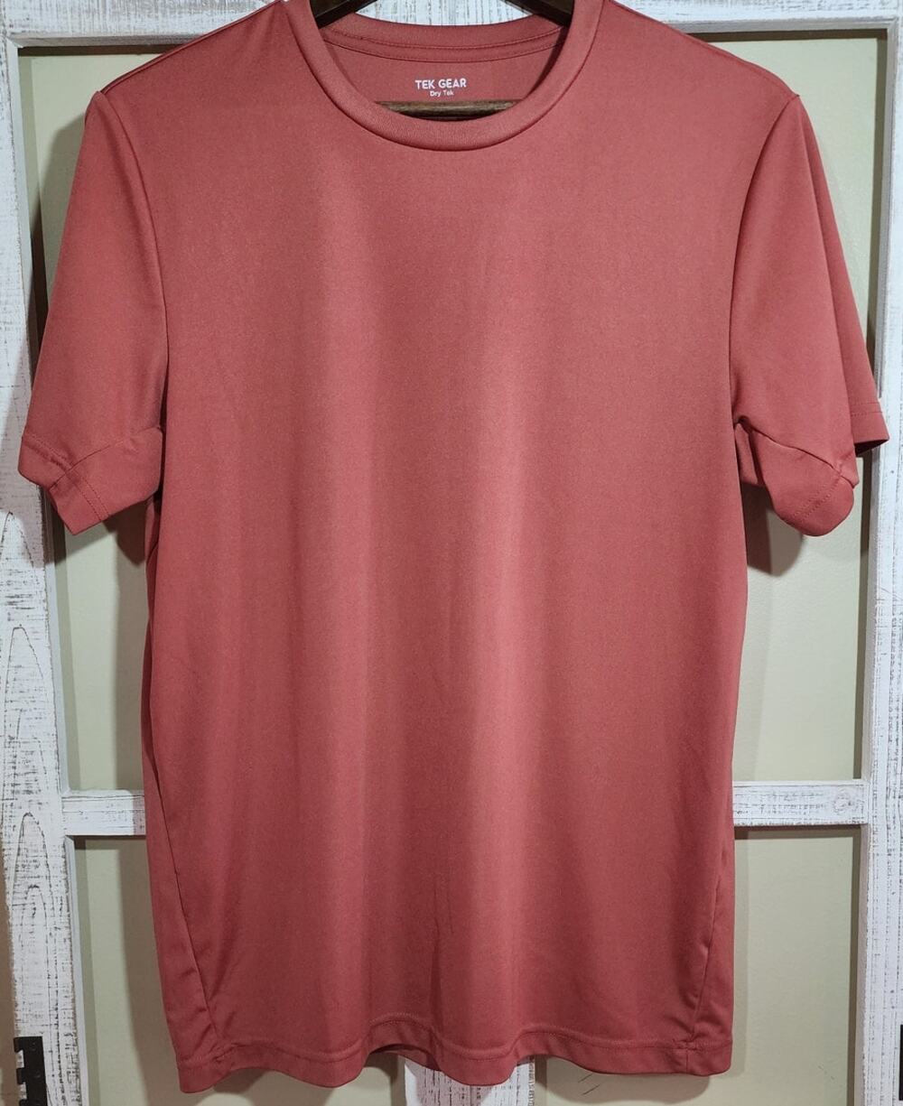 TEK Gear Dry Tek Performance Athletic T-Shirt Women's Medium Pink Active Tee